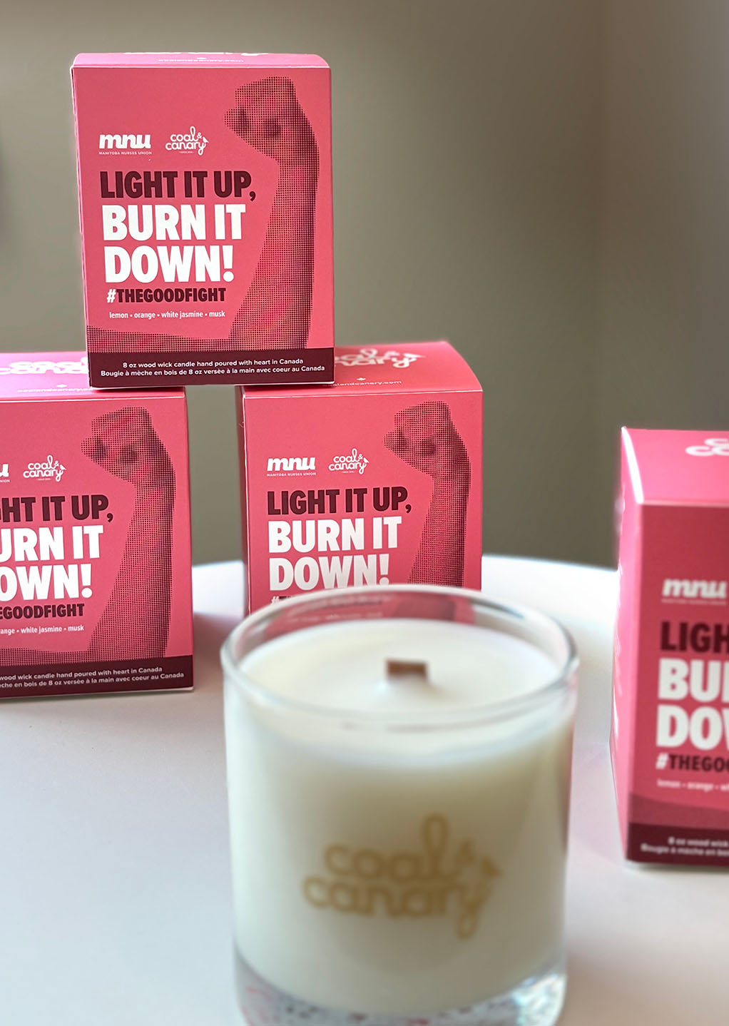 Coal and Canary x MNU Candle