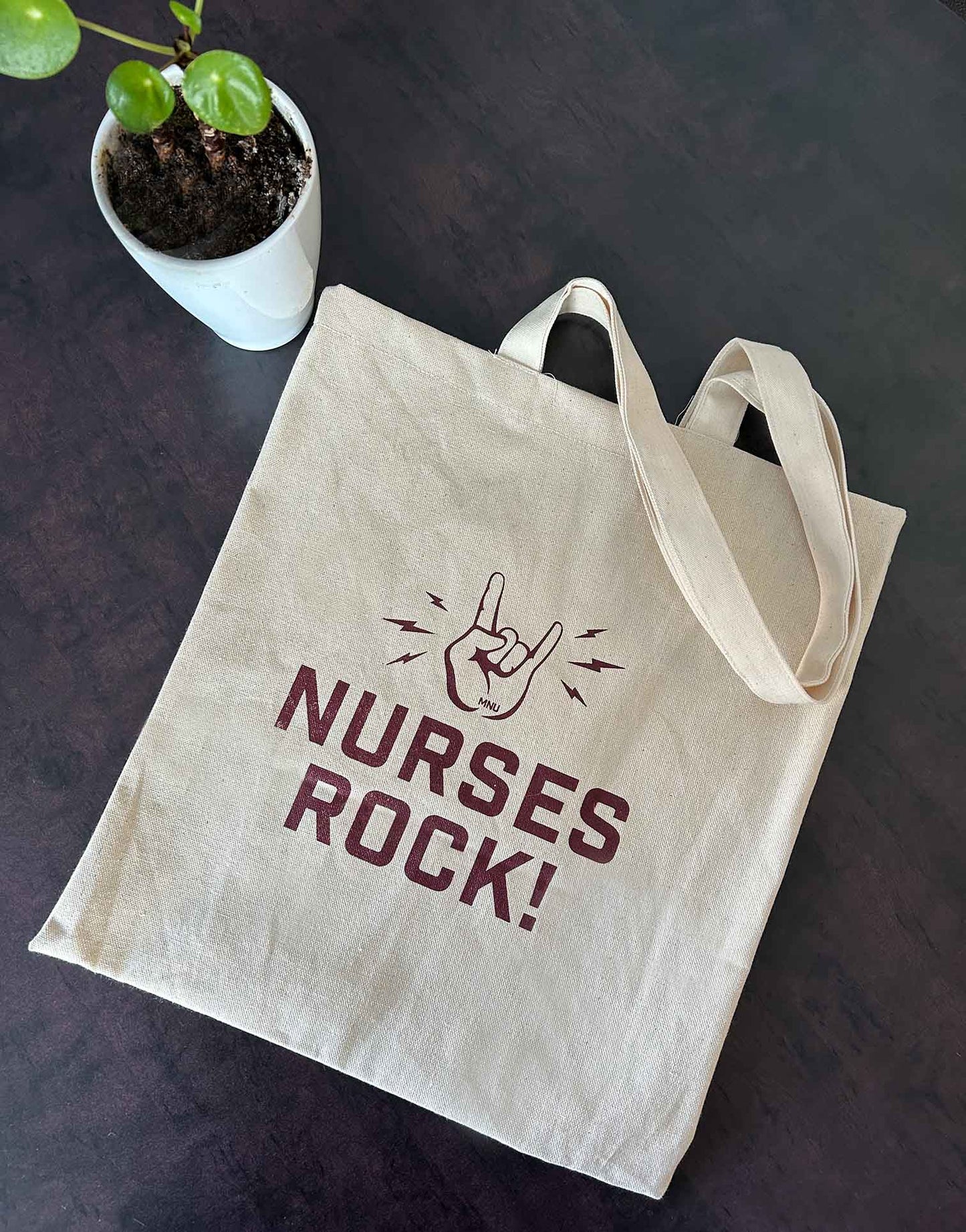 Nurses Rock! Canvas Tote