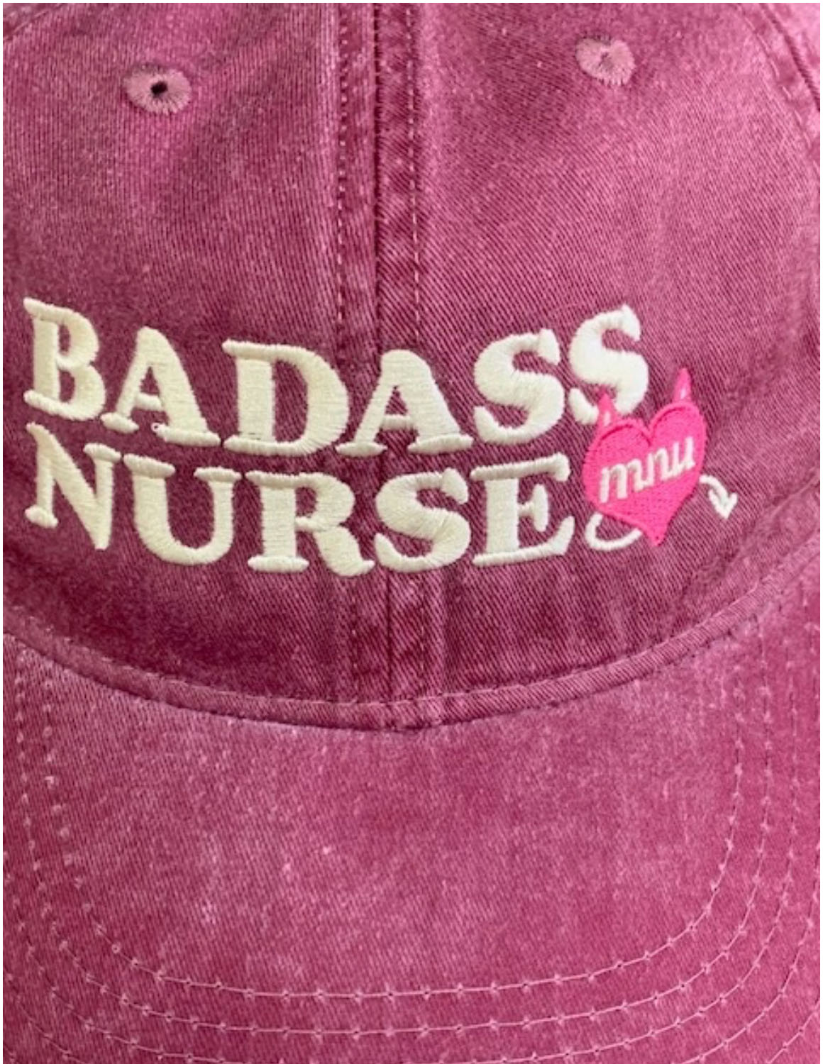 Unisex "Badass Nurse" Baseball Cap