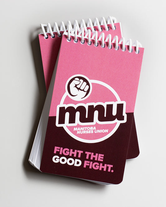 "THE GOOD FIGHT" MNU Notepad