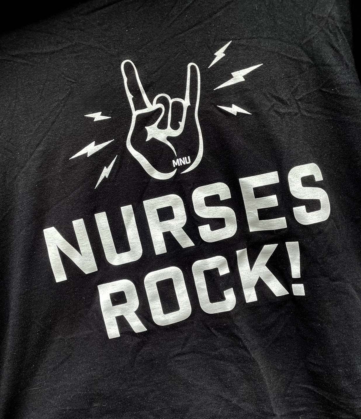 Nurses Rock! Unisex T-Shirt