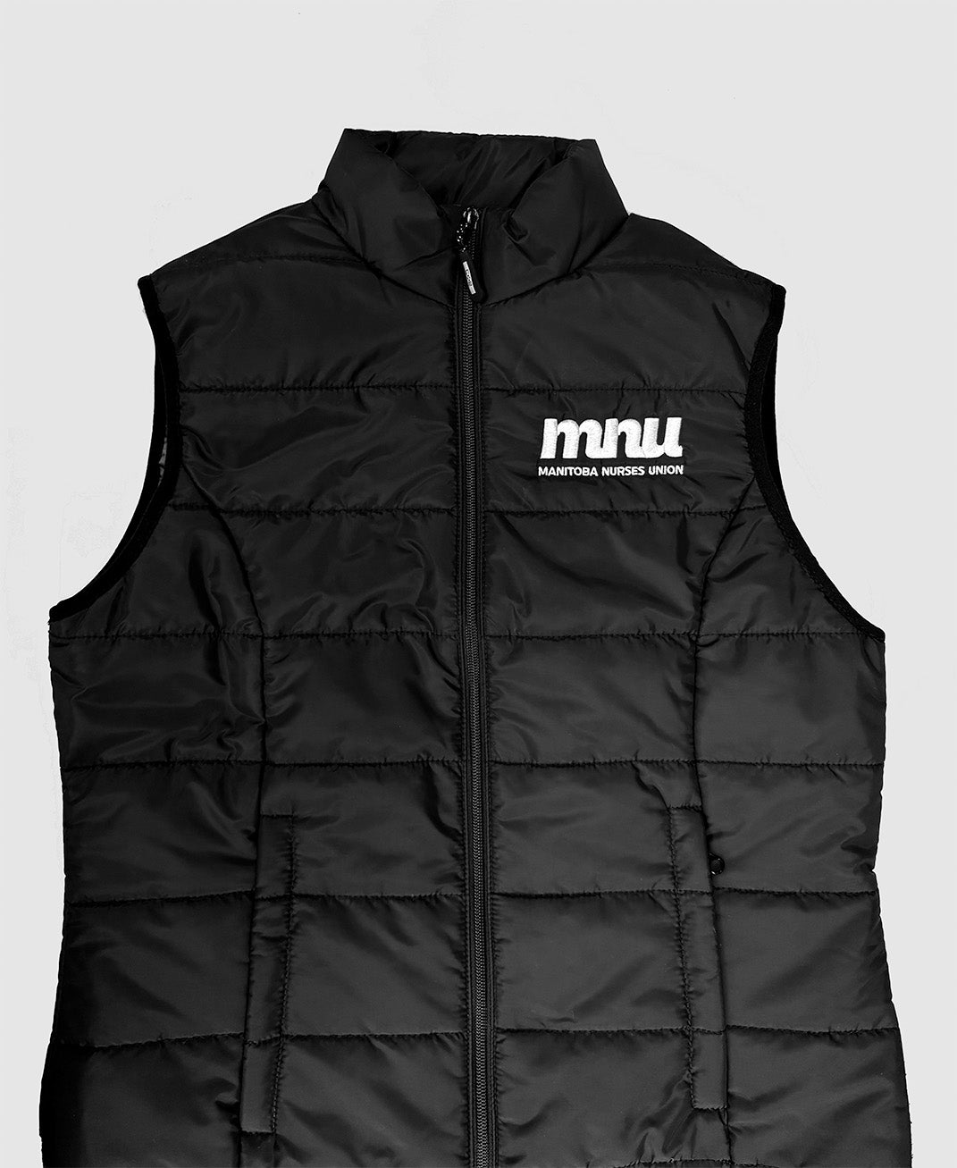 "THE GOOD FIGHT" Puffer-Style Vest