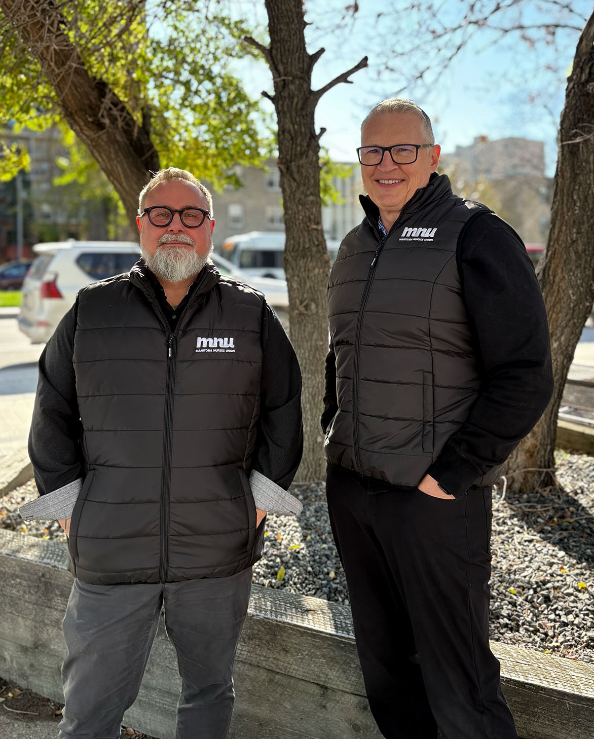 "THE GOOD FIGHT" Puffer-Style Vest