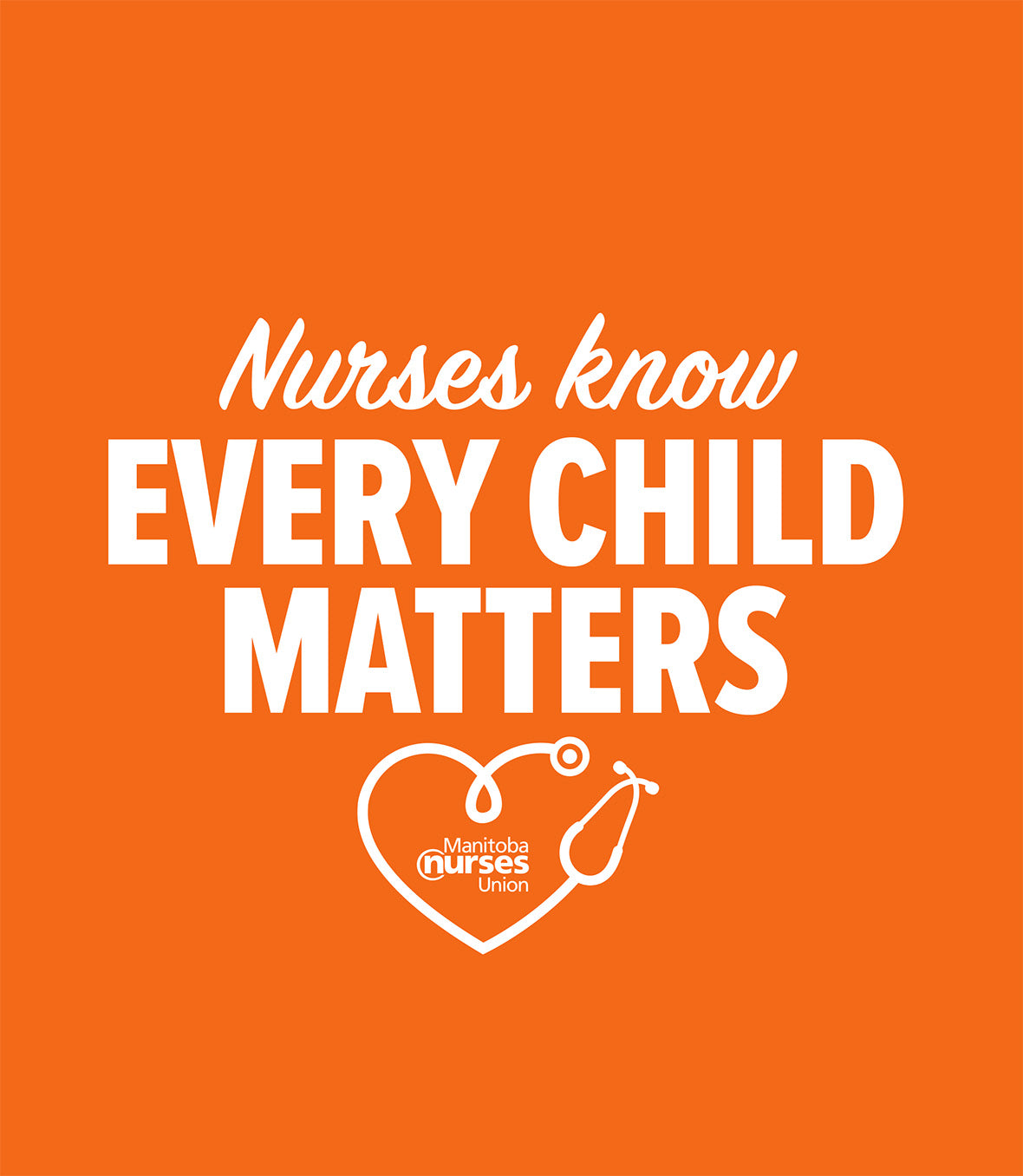 Unisex 'Nurses Know Every Child Matters' Shirt
